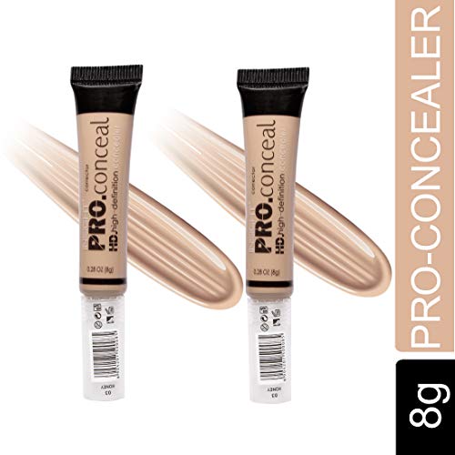 Image of INSIGHT Concealer Foundation | Full Coverage | Hydrating Formula | 2-in-1 Product for Even Skin Tone | Hides Blemishes |Honey- 20ml