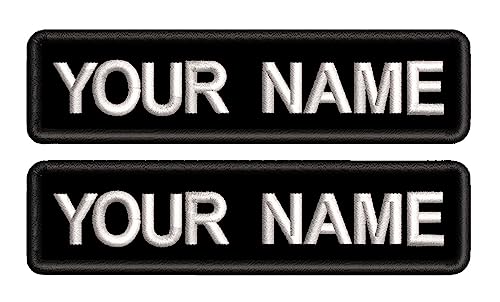 XREMB Personalisierter Namensaufnäher, Weste, Biker, Rocker, Motorrad, Jacke, Kleidung, Taschen, Hundegeschirr, Uniform, Weste, Rucksäcke (2 A)