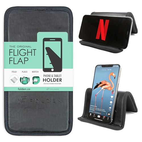 Folden Airplane Phone Holder, Flexible Cell Phone Holder, Folding Cellphone