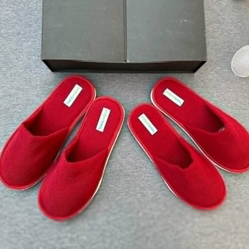Image of Travelkhushi Soft Bedroom Slippers for Men & Women | Cozy Anti-Skid Indoor Home Footwear | Warm Winter Cushioned Sole | Unisex Gift Slippers