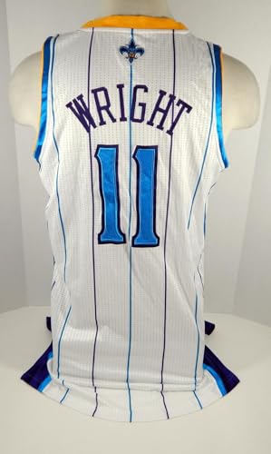 2012-13 New Orleans Hornets Chris Wright #11 Game Issued Jersey DP07136 - NBA Game Used