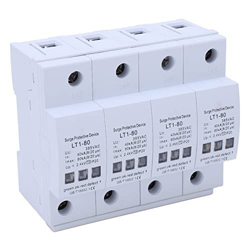 Protecteur PC 40-80KA 385V AC de conception modulaire sur rail 36mm