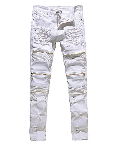 مساعدة صخرة حذاء طويل jeans strappati uomo bianchi - transafarisarl.com