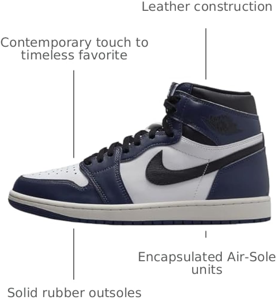 シューズ(男性用) NIKE AIR JORDAN 1 RETRO HIGH OG 9.5 27.5 Size 9.5 - Air Jordan 1 Retro OG High Skyline for sale online | eBay