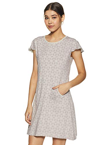 Image of Femmora Women's Cotton Regular Nightdress