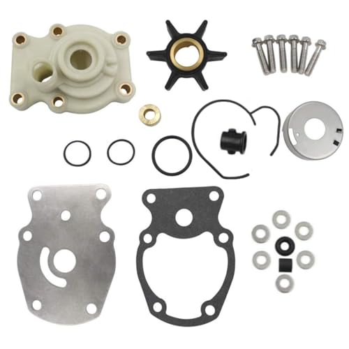 QuickMariner 393630 Outboard Water Pump Repair Kit Replacement Evinrude Johnson 20 25 30 HP Boat Engine Motors 0393630 5008191 Sierra 18-3382
