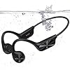 Bone Conduction Headphones, Swimming Headphones, Open Ear Sport Earphones Wireless Bluetooth 5.4 Built-in MP3 Player 32G, IPX8 Waterproof Headphones for Swimming, Cycling, Running