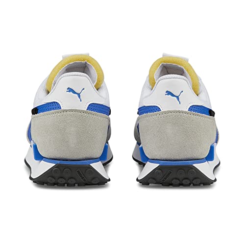 PUMA Puma Women's Future Rider Play On Sneaker, White-Bluemazing, 12