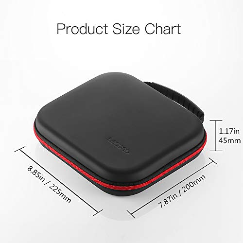 Lecone Personal Fan Case Compatible with Neck Fan Portable Hanging Necklace Sports Fan Hands Free Neckband Fans.(Box Only)