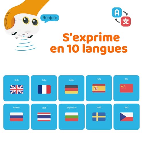 Robot de codage interactif Tale-Bot Pro pour initiation STEM 3-5 ans - 6