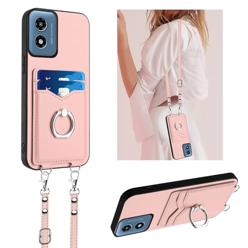 Coque Moto G Play 2024 bandoulière pour femme active et mains libres