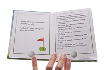 Hardcover Books by Boxer Golf Joke Book