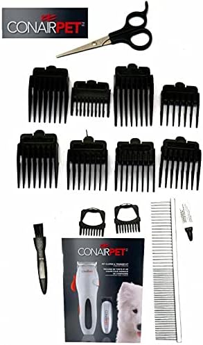 CONAIR 20 pc Rechargeable Cordless Clipper & Trimmer for Pet Grooming Dogs Cats image 5