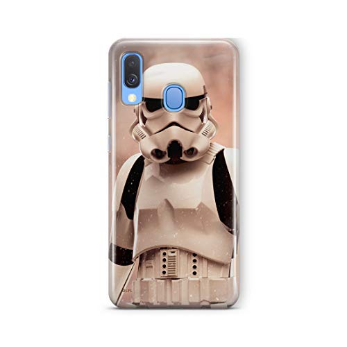 ERT GROUP Original and Officially Licensed Star Wars Stormtrooper Mobile Phone case for Samsung A40, optimally adapted to The Shape of Your Smartphone, Protective case Made of Silicone