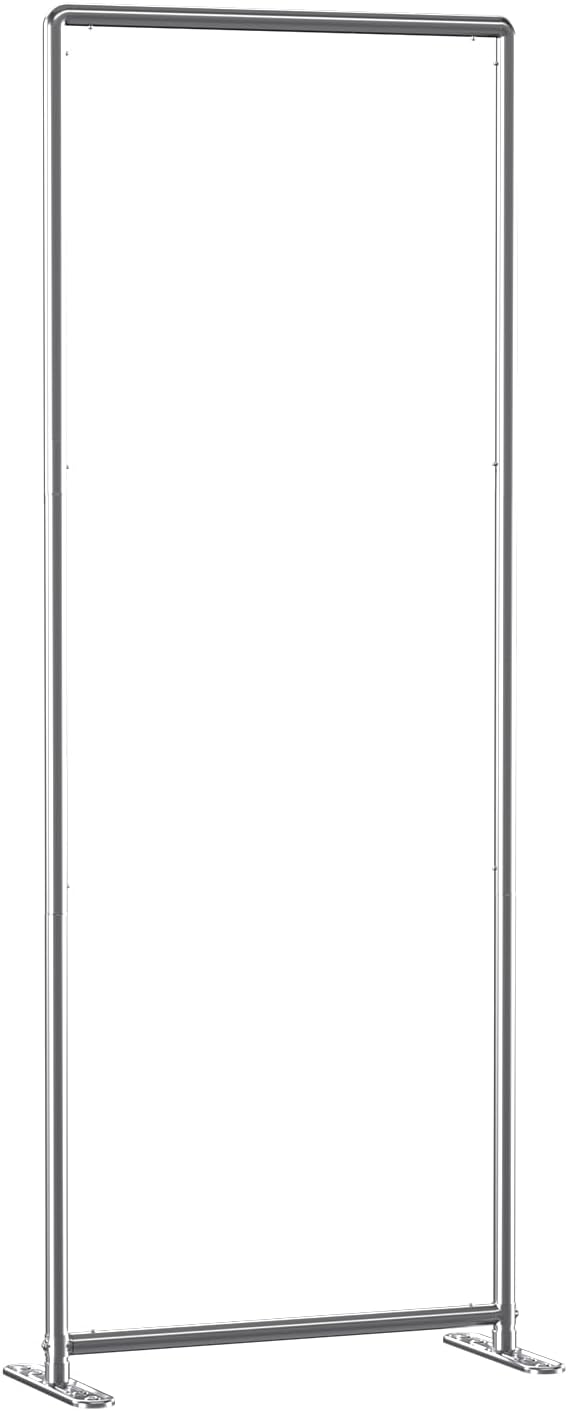 Amazon.com : E&K 4'x4' Backdrops Banner Stand Rack Double Rod Hanging ...