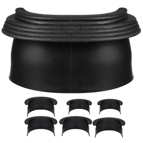 Forros para billar resistentes de 12 piezas de plástico durable para juegos de sala