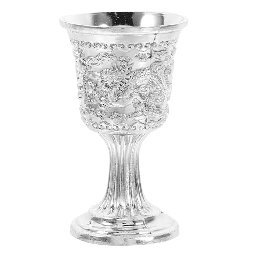 HAKIDZEL Vintage Drinking Goblet Zinc Alloy Wine Cup for Wedding Gifting