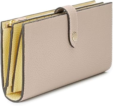 ボナベンチュラ ベルテッド マルチロングウォレット  グレージュ×イエロー BONAVENTURA ボナベンチュラ 長財布 レディース グレージュ