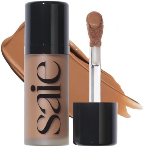 Saie Dew Bronze Hydrating Liquid Bronzer Stick, Sand (0.4 oz)