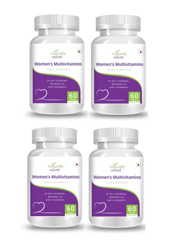 Image of nature's velvet Lifecare Women's Multi Vitamins, 60 Tablets - Pack of 4