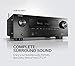 Denon AVR-X2700H 8K Ultra HD 7.2 Channel (95 Watt X 7) AV Receiver - Built for Gaming, Music Streaming, 3D Audio & Video, Alexa + HEOS