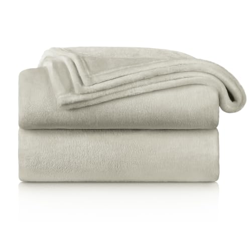 Blumtal Coperta Pile 150x200cm - Plaid Divano Super Morbida - Certificata OKEO-Tex - Winter Blanket - in Colore Sabbia