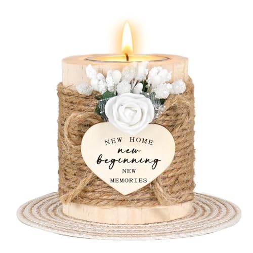 House Warming Gifts - New Home Gifts for New Homeowners, Women, Friends, Family, Wooden...
