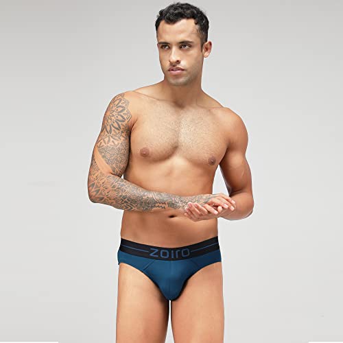 Image of Zoiro Modal Cotton Soft Men's Brief (Combo Pack) |Colour's May Vary