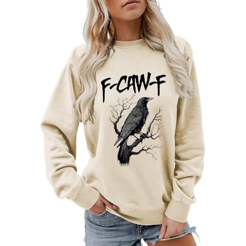 Chandail en polaire femme F-CAW-F léger et col rond pour le style streetwear