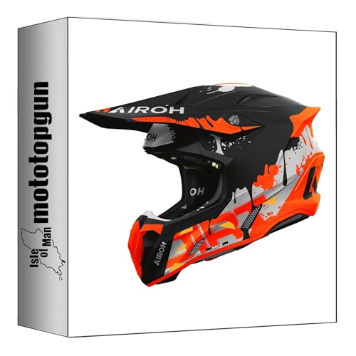 Casque Off-Road Airoh Twist 3 résout l'inconfort du motocross avec le tw3d35 Dirt Mat L
