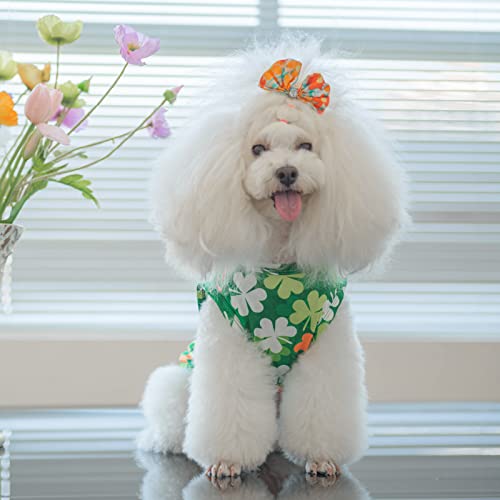 Image of CuteBone Dog Shirts 2-Pack Soft Pet Clothes Breathable Summer Vest for Small Puppy and Stretchy Cat Apparel