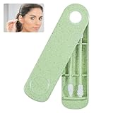 Ohrenstäbchen, Wiederverwendbare Ohrstäbchen [2er Set], Wiederverwendbare...