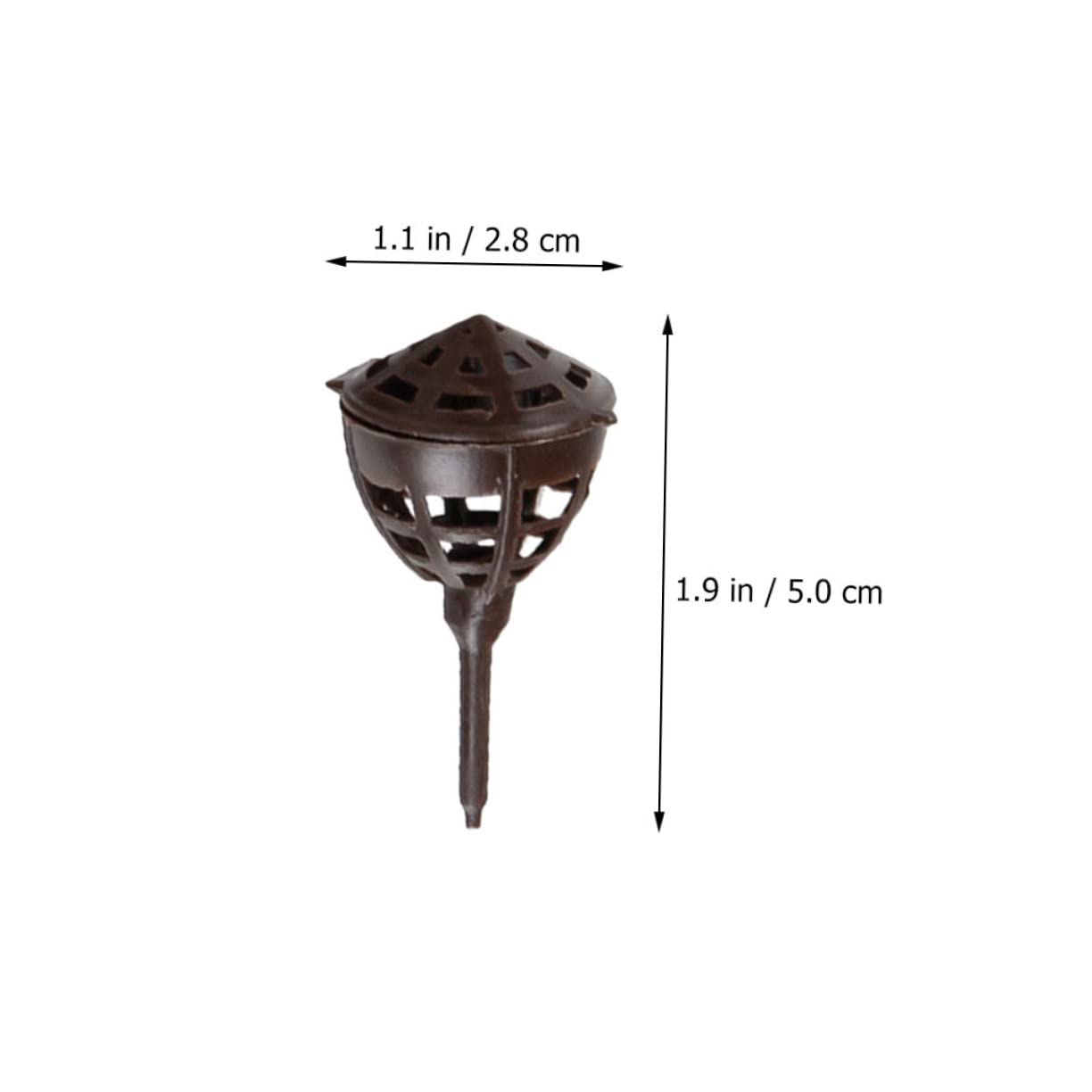 UKCOCO 2 Ensembles Boîte Engrais Pour Bonsaïs Couvercle Panier De Fertilisation Pratique Pour Jardinage Plantation De Plantes Pot 100 Pièces * 2