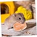 balacoo 2pcs Small Pet Mineral Salt Block Rope Chew Treats for Guinea Pigs Bunnies and Ferrets Promotes Health and Provides Essential Trace Elements