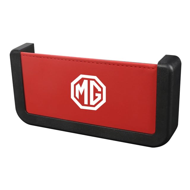 AUTO-PRO - Car Hanging Storage Box Organize For MGs Zs EV 5 2022 Rx5 Rx8 Tf 3 6 Phev Hs Astor One V80 Gs Auto Interior Accessories Tools (For MGs 1-Red)