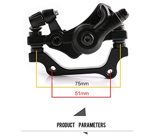 Mountain Bike Disk Brake Set G3/ Hs1 Bicycle Disc Brake Kit Front And Rear 160Mm Caliper Rotor With Bolts And Cable (Hs1 A Disc Brake Set) #TOP4