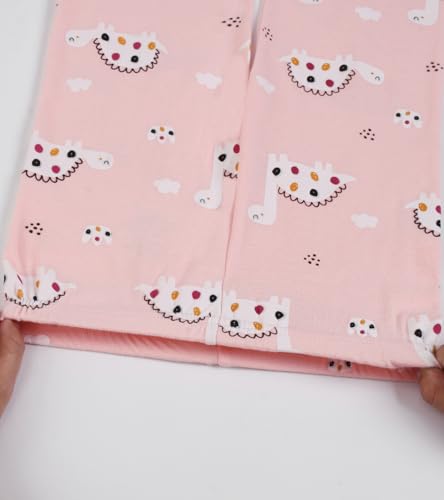 Benaive Girls Pajamas Long Sleeves Sets Halloween Christmas Pjs for Girl Holiday PJs Cotton Kids Sleepwear Size 2T-12 Years4