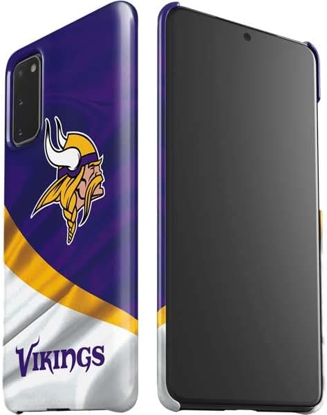 Skinit Lite Phone Case Compatible with Galaxy S20 - Officially Licensed NFL Minnesota Vikings Design