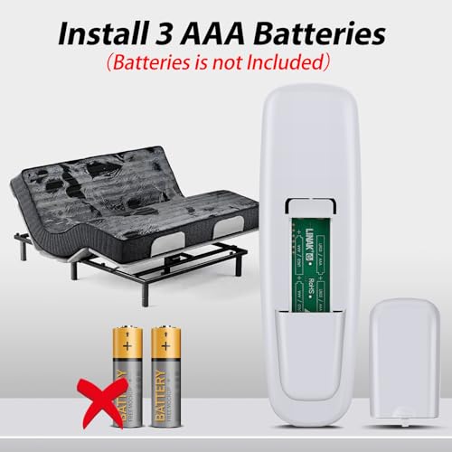 Télécommande Leggett & Platt E95 pour ajuster votre lit Tempurpedic Ergo