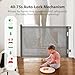 Hardware Mount Retractable Baby Gates for Stairs with Auto-Lock,33