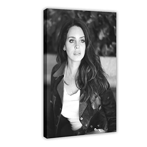 Póster colgante de canción de músico de God's Lana Del Rey, póster de lona para decoración de dormitorio, paisaje deportivo, oficina, habitación, regalo, póster de lona, decoración de pared, pinturas