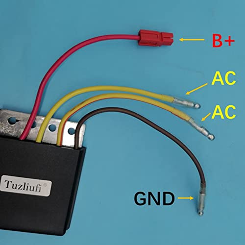 Tuzliufi Voltage Regulator Rectifier Compatible With Polaris Atp Magnum Scrambler Ranger Sportsman Atv Utv 400 500 600 700 Ho Hds 2X4 4X4 6X6 4 Wires 2203637 4010796 4010670 2203638 2002-2004 Z138 #TOP5