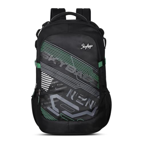 Image of Skybags Quantum College Laptop Backpack for Men & Women | 34L Backpack with Rain Cover & Laptop Compartment | Office, College, School Backpack
