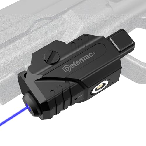 DEFENTAC Blue Laser Sight for Pistol/Handgun, Magnetic Rechargeable Blue Beams for Compact Guns W/a Rail, Compatible with Taurus G2 G2C G2S G3 G3C Preferences Preferences