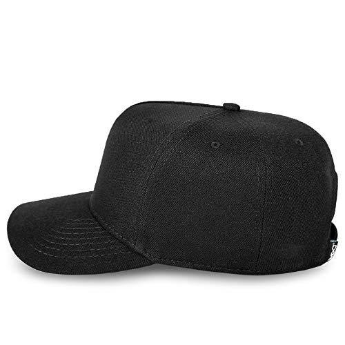 Boné MXC Brasil Strapback Fitão Aba Curva Liso Tamanho:Único;Cor:Preto