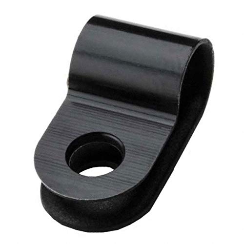 CBL CLAMP P-TYPE BLACK FASTENER (Pack of 250) (211-60002)