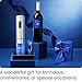 Chefman Electric Wine Opener W/ Foil Cutter, One-Touch, Open 30 Bottles On Single Charge, Automatic Corkscrew & Foil Remover, Rechargeable Battery, 110 Watts, 120 Volts, Stainless