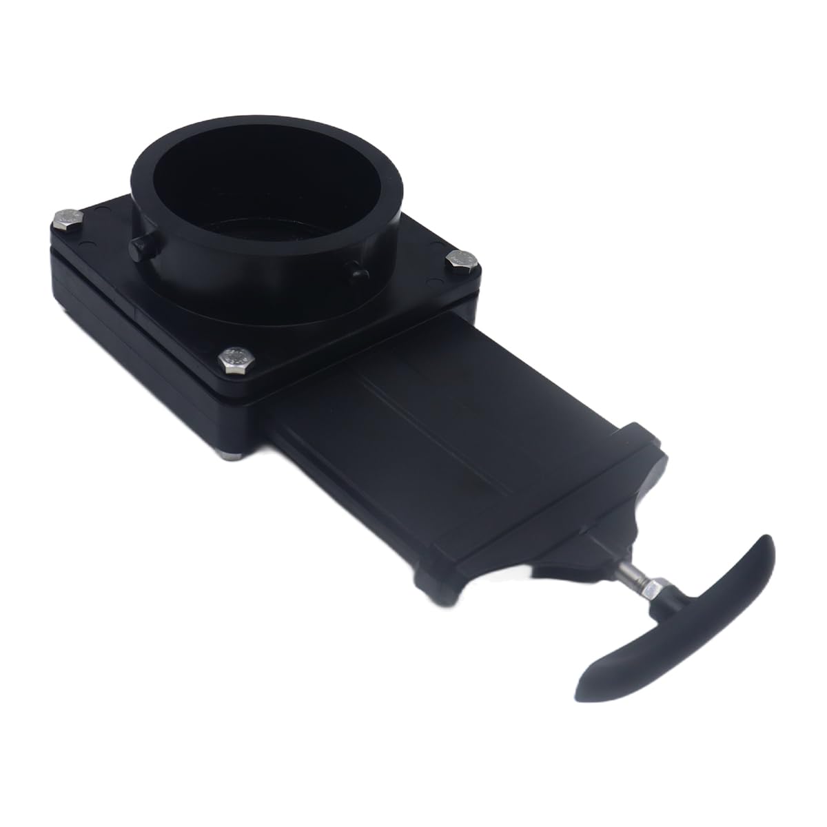 Teron Valvola di scarico da 3 pollici per camper, valvola del serbatoio dei rifiuti per rimorchio da viaggio camper 240x111mm