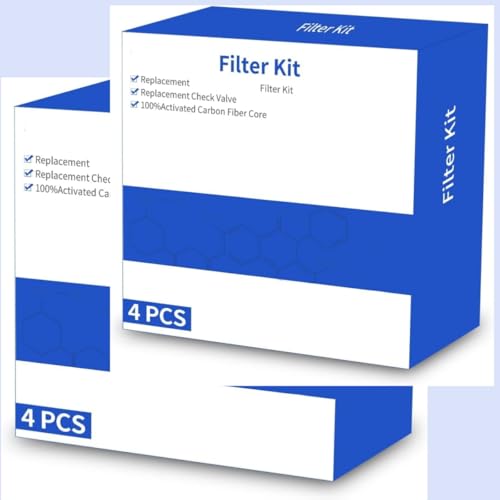 (8 Pack) Replacement Filter Kit Compatible with Machine Clean