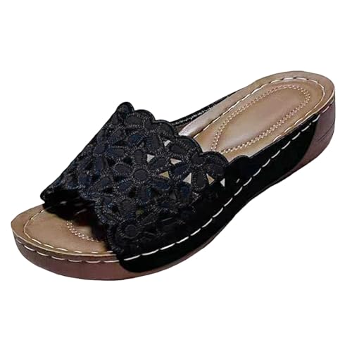 Chaussures d'été ajustables femme légères style basket sans lacets